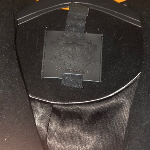 Mackage pea coat m black - Picture 3 of 7